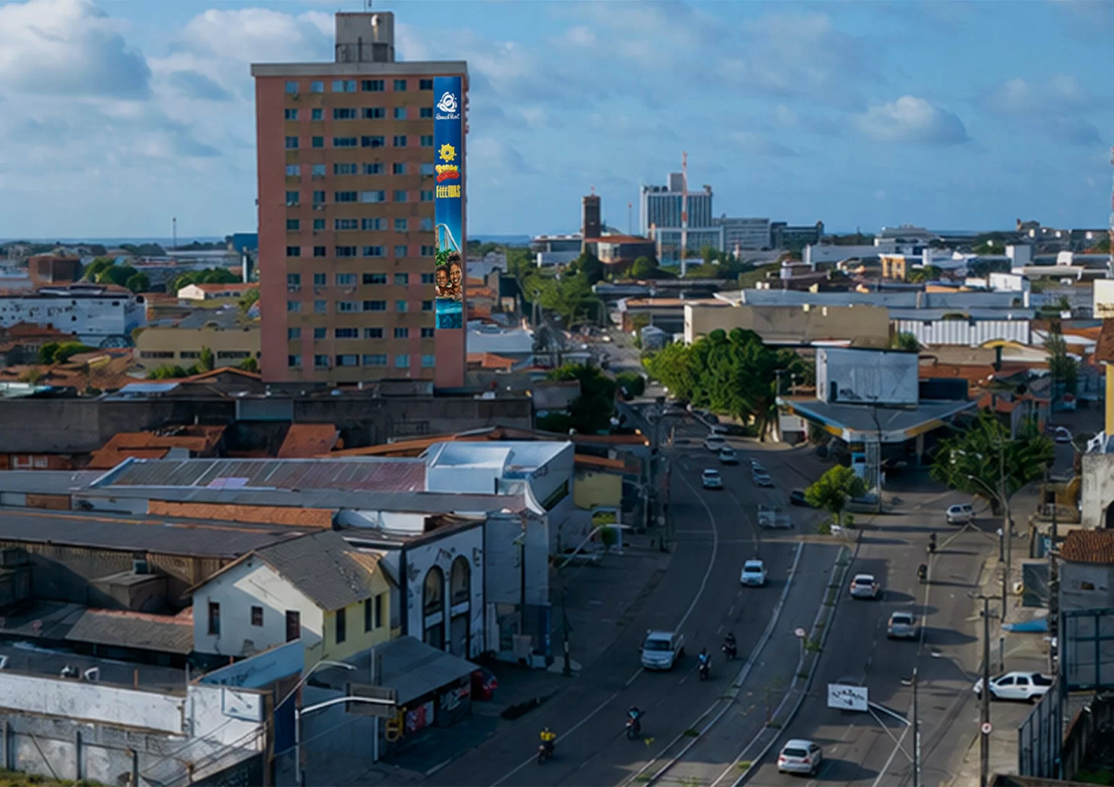 Solar Centro · Empena