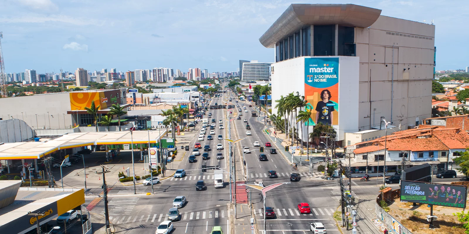 Shopping Via Sul · Empena